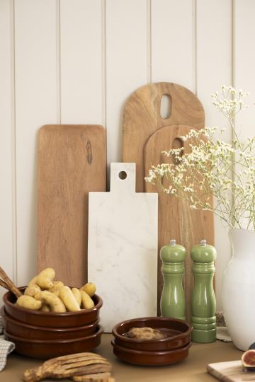 Tapasbrett - groß- oval aus Akazienholz