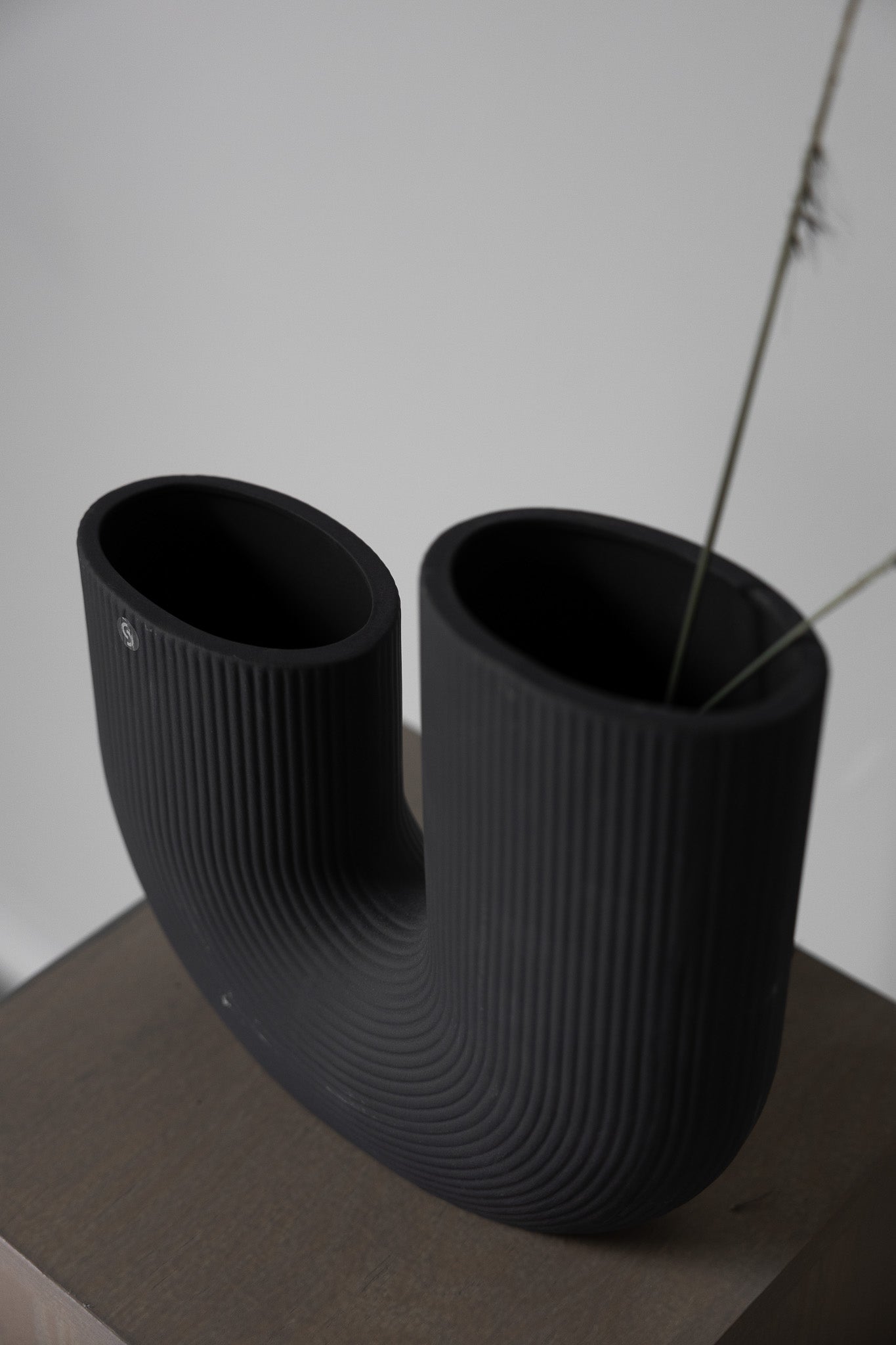 Stravalla Vase anthrazit