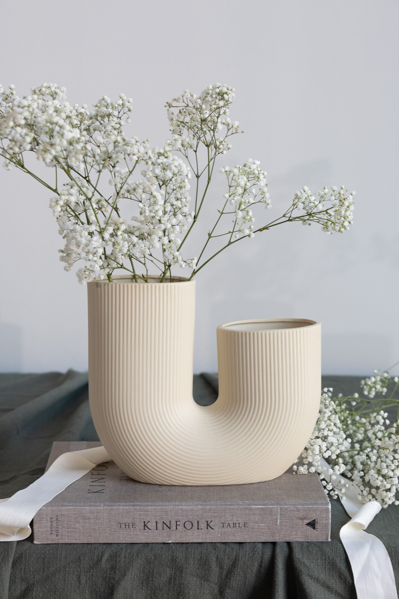 Stravalla Vase beige